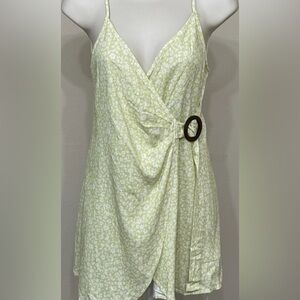 Cupshe Women’s Green & White Floral